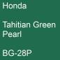 Preview: Honda, Tahitian Green Pearl, BG-28P.